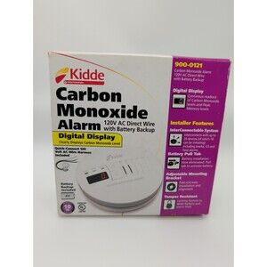 Kidde 900-0121 Carbon Monoxide Alarm With Battery Backup New In Box